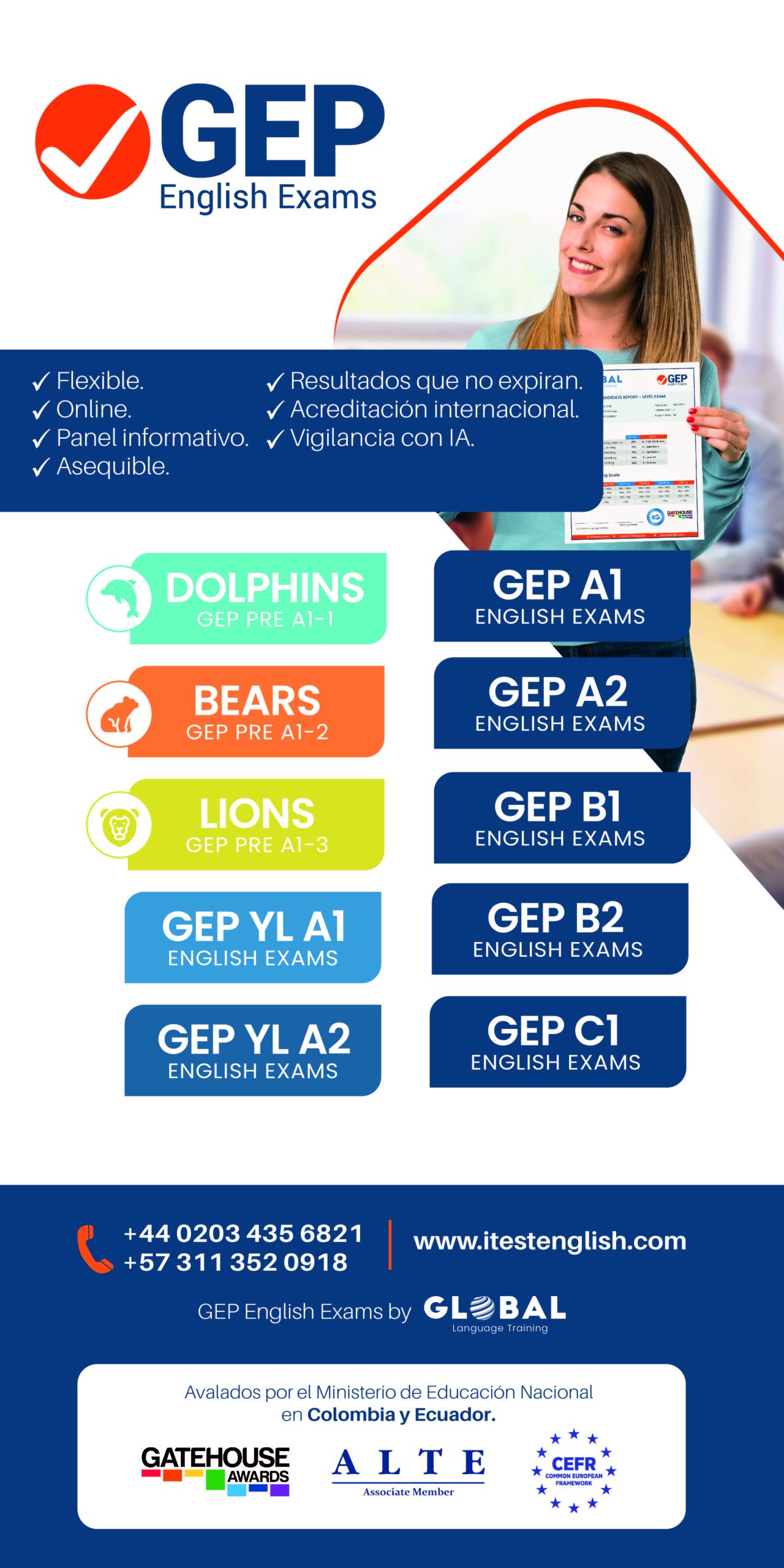 Exámenes GEP – World's Key Centro de Estudios Internacionales